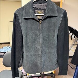 Women's Black suede jacket